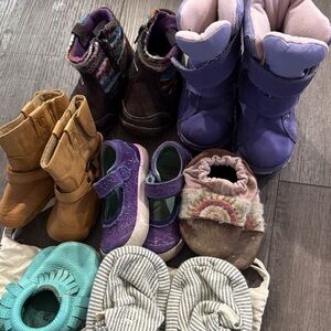 8 pairs of baby shoes!!!